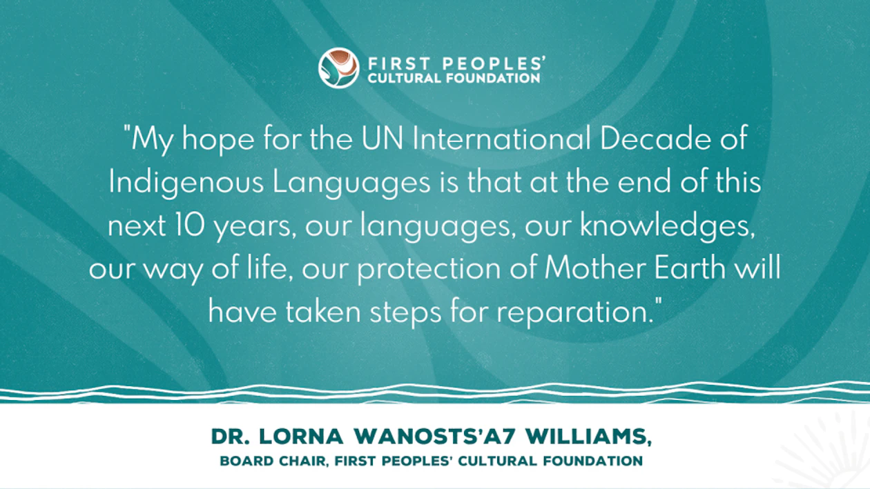 Celebrating National Indigenous Languages Day — First Peoples Cultural ...